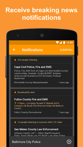 Scanner Radio Pro - Fire and Police Scanner 3